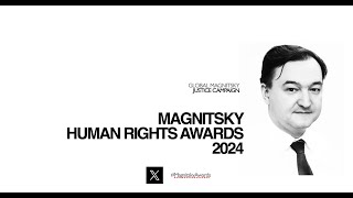 Magnitsky Human Rights Awards Ceremony 2024 [upl. by Anyel70]