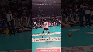 wataru warmup before the game against Cucine lube civitanova zaytsev [upl. by Adur]