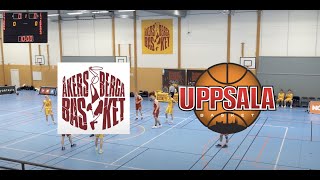 20221113 Åkersberga Basket  Uppsala Basket 7970 [upl. by Undis685]