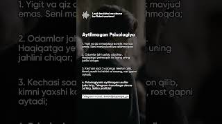 Aytilmagan Psixologiya psixologiyasirlari psixologiya [upl. by Hampton320]