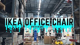 Millberget IKEA Office Chair REVIEW Malaysia Berpatutan ke [upl. by Ladnik]