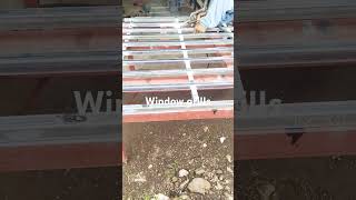 WINDOW GRILLS steel tutorial welding [upl. by Hsemar]