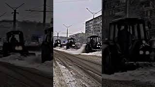 гСургут Трактаристы agriculturefarming automobile miniagricuture agriculturalautomation farm [upl. by Ruel]