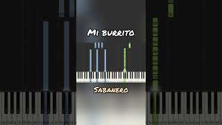 COMO TOCAR MI BURRITO SABANERO EN PIANO miburritosabanero villancicos piano shorts [upl. by Akim612]