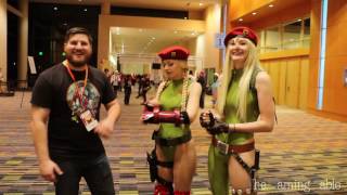 Holiday Matsuri 2016  Cammy Cosplay Interview [upl. by Lantha]