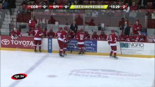 RPI Mens Hockey vs Cornell [upl. by Ruamaj]