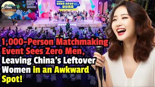 1000Person Matchmaking Event Sees Zero Men Leaving Chinas Leftover Women in an Awkward Spot [upl. by Bonine]