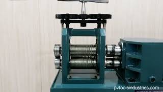 Double Head Roll Mill [upl. by Asenej]