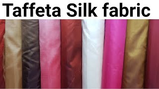 Decor taffeta fabric Silk taffeta fabric Bridal taffeta fabric Fashion taffeta fabric Taffeta videos [upl. by Margret]