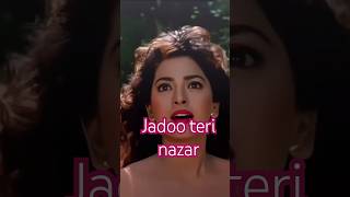 Jadoo Teri nazar ytsong bollywoodsongs amirkhan juhichawla 1990 oldisgold reels [upl. by Marigold]