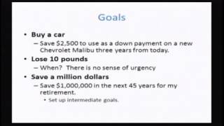 Personal Finance Class 1  Goalsetting [upl. by Noemys54]