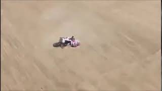 Joaquim Rodrigues Dakar Crash 2018 [upl. by Hasheem]