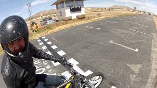 Grange Raceway Moped racing with motorized bikes [upl. by Iralav]