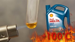 Shell Helix hx7 10w40 Jak czysty jest olej silnikowy Test powyżej 100°C [upl. by Hessler]