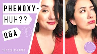 Phenoxyethanol Favorite Cleanser Answering Your Clean Beauty Questions in 3 Minutes [upl. by Sitra]