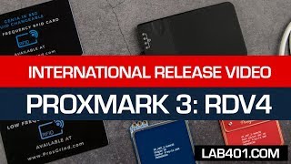 The Proxmark 3 RDV 4  presentation video by lab401com [upl. by Zondra403]