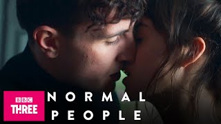 Marianne and Connells First Kiss  Normal People Exclusive First Look Preview [upl. by Lancelot]