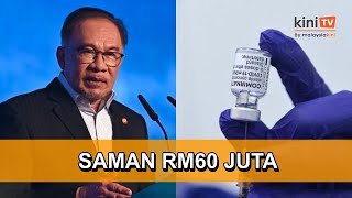 Vaksin Covid19 Lapan warga Msia saman Anwar WHO RM60 juta [upl. by Pontone]