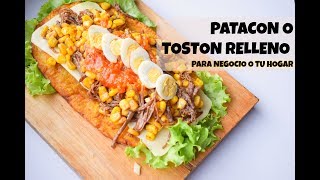 PATACON O TOSTON RELLENOPara Negocio o tu Hogar [upl. by Ahgiela]