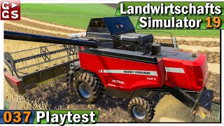 LS19 🚜 Ernten im Akkord 37 Landwirtschafts Simulator PLAYTEST [upl. by Atkins899]