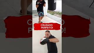 PASSO A PASSO DO CRUZADO NO BOXE PARA AUTODEFESA [upl. by Tice]