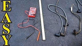 How to Test Spark Plug Wires [upl. by Dar]