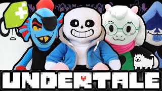 OFFICIAL SANS AND PAPYRUS PLUSH  UNDERTALE ARTBOOK [upl. by Jobi722]