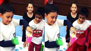 Sanjay Dutt And Ajay Devgans Kid BOND Together  Bollywood News [upl. by Hanahs180]