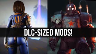 Fallout 4s Largest Mods  5 DLC Sized Mods to Overhaul Your Game [upl. by Amalbergas]