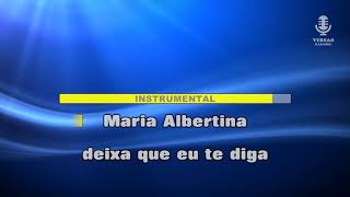 ♫ Demo  Karaoke  MARIA ALBERTINA  Humanos [upl. by Aletse]