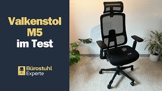 VALKENSTOL M5 Ergonomischer Bürostuhl im Test [upl. by Nuy]