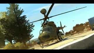 GTA IV EFLC  Bell OH58D Kiowa Warrior Preview [upl. by Jessa814]