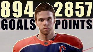 NHL 25  McDavid Breaks Gretzkys GOAL amp POINT RECORD [upl. by Otreblig762]