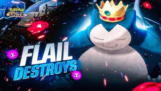 OMG 😱 SNORLAX FLAIL DHAI KILO KA HATH IS BACK 😱🔥  MASTER RANK SOLO 🔥  Pokemon Unite Hindi [upl. by Douty124]