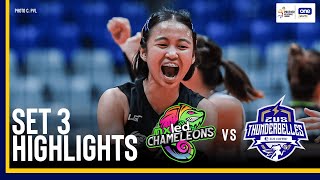 ZUS Coffee vs Nxled  SET 3 GAME HIGHLIGHTS  202425 PVL ALLFILIPINO CONFERENCE  Nov 19 2024 [upl. by Nandor]