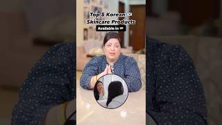 Top 5 Korean Skincare Products in India koreanskincare products shorts DMC [upl. by Lotte]