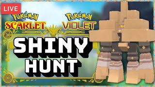 Garganacl SHINY HUNT 🔴 LIVE  Pokemon Scarlet amp Pokemon Violet [upl. by Seagraves740]