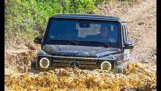 2019 Mercedes G 500 amp AMG G 63 OffRoad Test Drive [upl. by Cul]