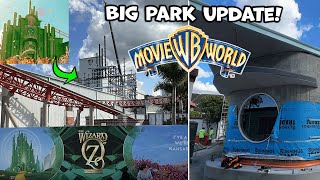 Movie World Gold Coast  Were back Wizard of Oz Land New Arcade Park Update amp MORE [upl. by Nevar]