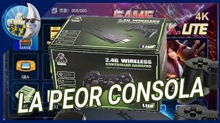 Elgordolobo Game Stick 4k LA PEOR CONSOLA Review en Español Game Stick 4K CONSOLA ps1 Family SEGA [upl. by Younger]