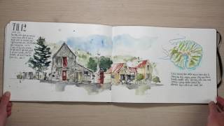 NewZealand Travel Sketchbooks [upl. by Hollinger]