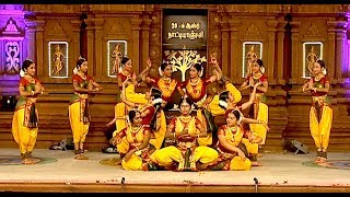 SDN in Chidambaram Natyanjali 2019  Lathangi Varnam part 2  Bharathanatyam Dance [upl. by Pasquale]