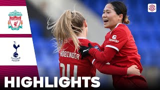 Liverpool vs Tottenham  Highlights  FA Womens Super League 04022024 [upl. by Sianna]