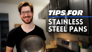 How To Best Use Your Stainless Steel Pan [upl. by Ayres]