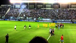 Hinchada de temperley vs boca 2016 en la cubetera [upl. by Ainosal899]