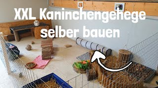 Kaninchengehege selber bauen  günstig amp einfach [upl. by Unders]