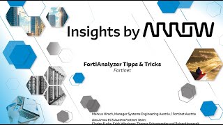 FortiAnalyzer Tipps amp Tricks [upl. by Grounds]