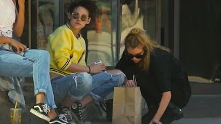 Kristen Stewart and Stella Maxwell in Los Angeles [upl. by Irreg]