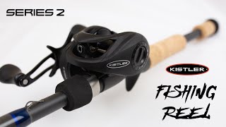 Kistler Series 2 Casting Fishing Reel Up Close [upl. by Norat]