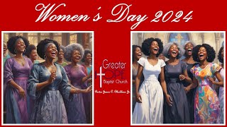 Greater Hope Baptist Church Annual Womens Day Program 2024 [upl. by Salas]